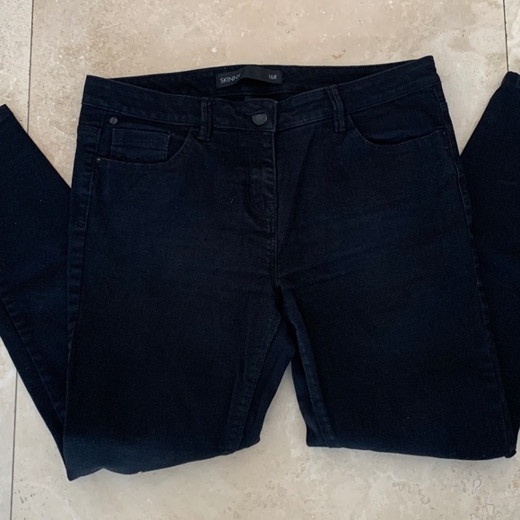 NEXT ● Black Denim Skinny Jeans - Picture 1 of 3